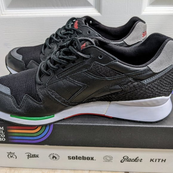 Diadora X Solebox IC4000 “Seoul To Rio” Made In Italy Size US10 UK9.5 2016 - Picture 5 of 11